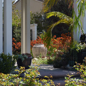 Mediterranean Entry Garden