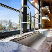 Kitchen faucets and sinks