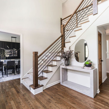 Naperville IL Home Renovation – Kitchen, Dining Room, Bathroom & Foyer