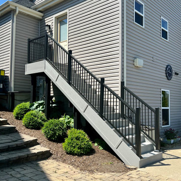Exterior Staircase & Deck Addition