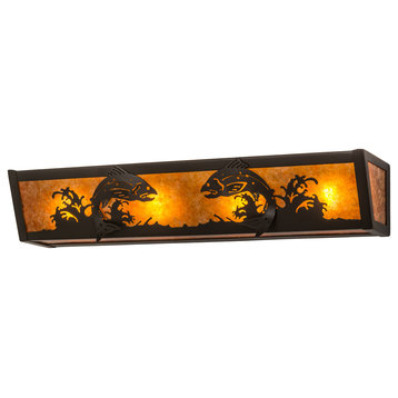24W Leaping Trout Vanity Light