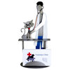 Vet Examining Cat Business Card Holder and Metal Figurine