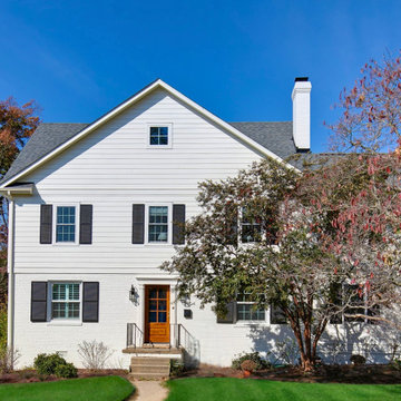 Timeless White Exterior with Classic Details