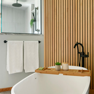 Indulgent Bathroom Remodel | Mahtomedi, MN | White Birch Design