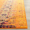 Safavieh Monaco Collection MNC209 Rug, Orange/Multi, 10' X 14'