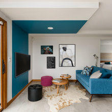 upstairs den