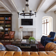 living room  and kitchen