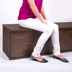 Textured Benches - For Seating and Storage - Accent And Storage Benches