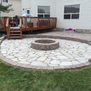 Stone Patio and Fire Pit