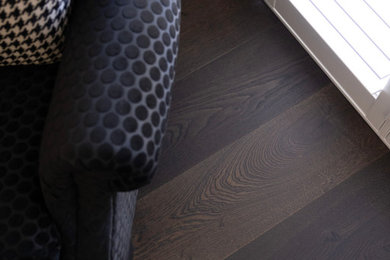 Chanel-Inspired Home featuring French Oak Black Forest flooring