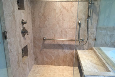 Kitchen remodeling project by Santos Tile Inc. - photo 4