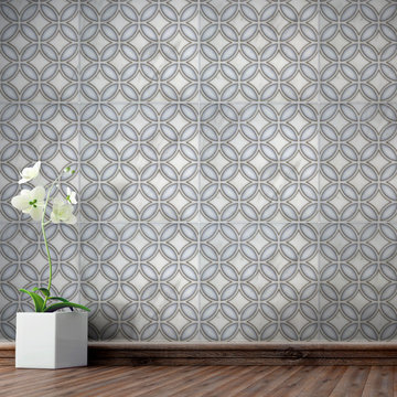 Artisan Stone Tile - Crescent Pattern