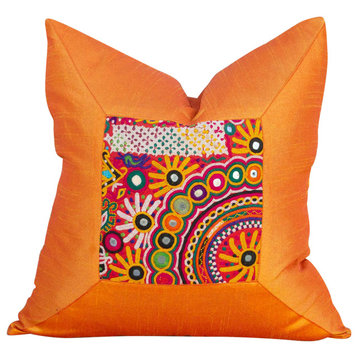 Yana Indian Silk Decorative Pillow