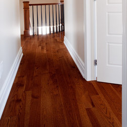 Long Lengths throughout hallway - Hardwood Flooring