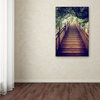 Philippe Hugonnard 'Staircase' Canvas Art, 24"x16"