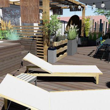 - Le Cap Ferret sur un toit terrasse -