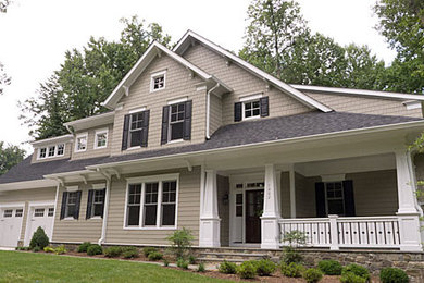Inspiration for a timeless exterior home remodel in DC Metro