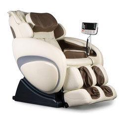 Osaki OS-4000 Executive Zero Gravity Massage Chair in Cream & Beige - Massage Chairs