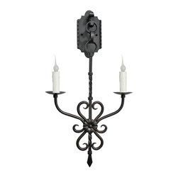 Custom Hand Made Iron Sconces - Products