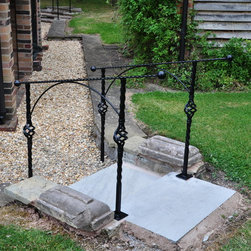 Garden Step Handrails - Home Fencing And Gates