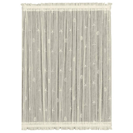 Heritage Lace Sand Shell 45x36 Door Panel in Ecru