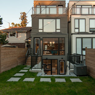 Mittelgroße Moderne Häuser Ideen, Design & Bilder - August 2020 | Houzz DE