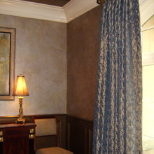 Bronze Metallic Walls