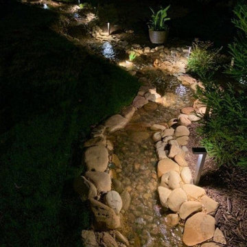 Landscape Water Drainage Installation