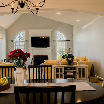 Kitchen and Family Room