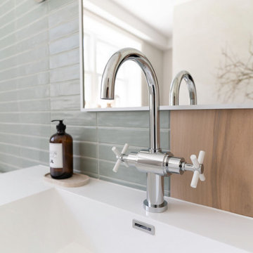 The serene bathroom