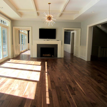 SAGAPONACK: WIDE PLANK WALNUT REFINISH - BONA TRAFFIC HD SATIN