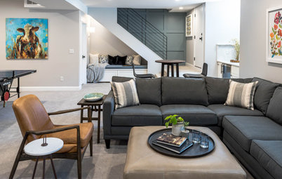 Denver Basement Adds Family-Friendly Living Space