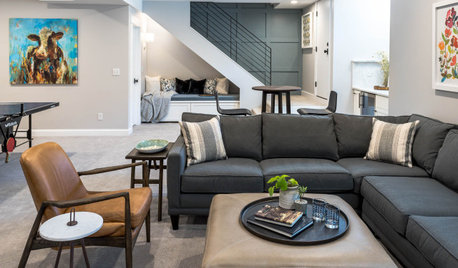 Denver Basement Adds Family-Friendly Living Space