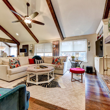 Before and After Living spaces