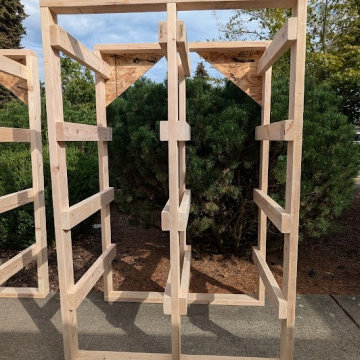 Custom Storage Racks for 27-Gallon Totes – Mobile or Stationary