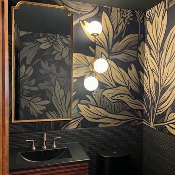Dark & Moody Powder Room