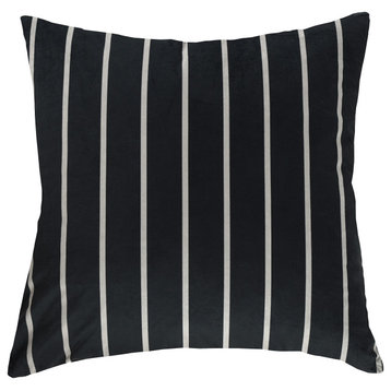 Dann Foley Square Fleece Cushion Striped Upholstery