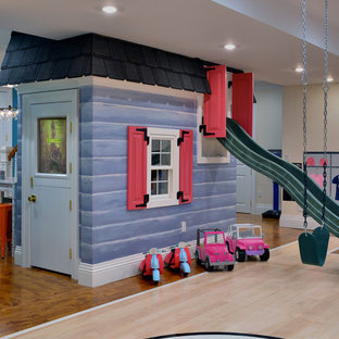 Design ideas for a bohemian basement in New York.