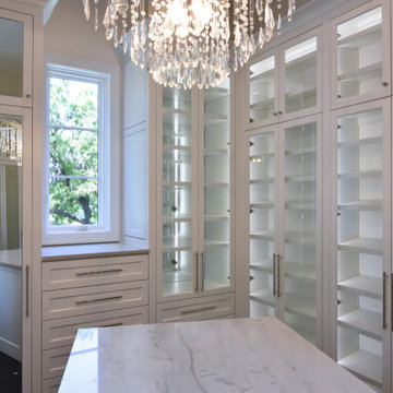 Bright White Walk in Master