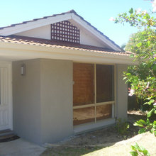 ideas needed for colours that go with a red roof and Dune as render