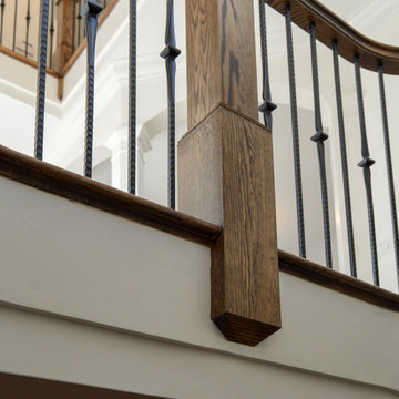 Project #34 | Elegant European Iron & Wood Staircase