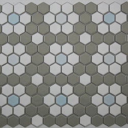 Hex Tile Patterns Made to Order at MosaicTile.com - Mosaic Tile