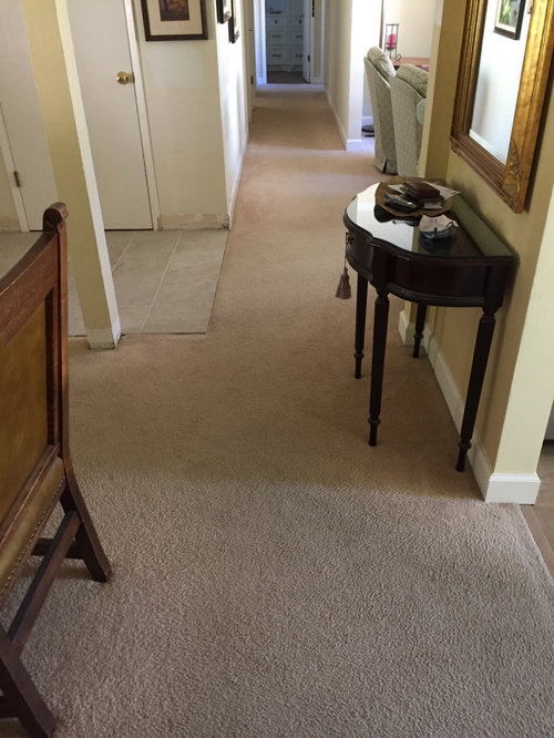 Combining Carpet With Lvp Flooring