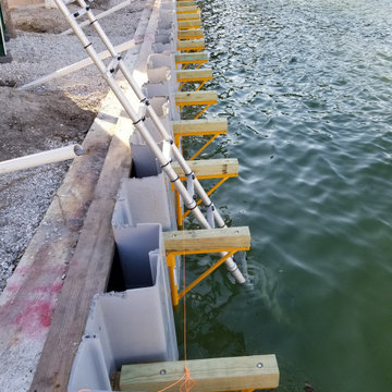 600 feet of seawall