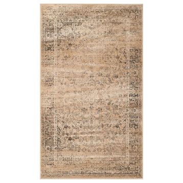 Safavieh Vintage Collection VTG113 Rug, Warm Beige, 3'3"x5'7"