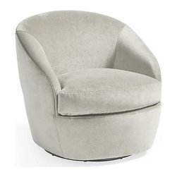 Solana Swivel Chair - Armchairs And Accent Chairs