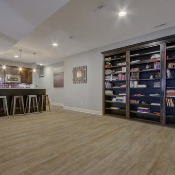 Custom Cabinetry for Basement Finish