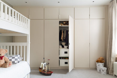 Modern kids' bedroom in London.