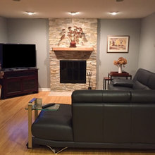 fireplace/mantle
