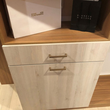 Subtle Cabinet and Drawer in Cypress Live Finish Las Vegas Luxury Walk In Closet